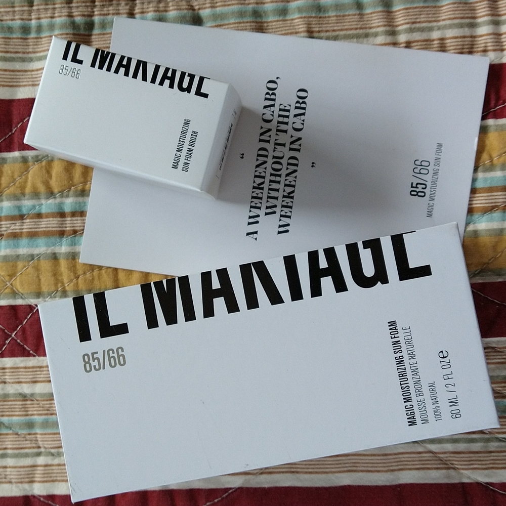 Il Makiage 85/66 sun foam mouse and brush